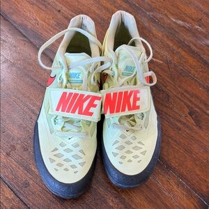 Nike zoom rotation Yellow and Black throwing Shoes